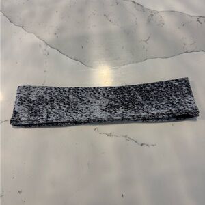 lululemon athletica Black and White Marled Headband
